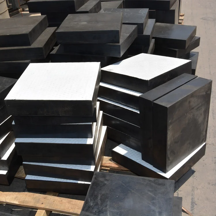 Rubber Bearings Bridge Elastomeric Bearing Pad Seismic Isolation Bearing