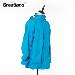 Wholesale Waterproof Raincoat Motorcycle Men Rain Jacket Raincoat RAINWEAR Rain Coat PU Raincoat for Adults Not Support Spring