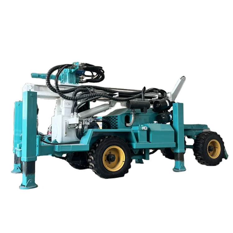New improved version HFJ260T hydraulic Water borehole Well Drilling machine mine drilling rig