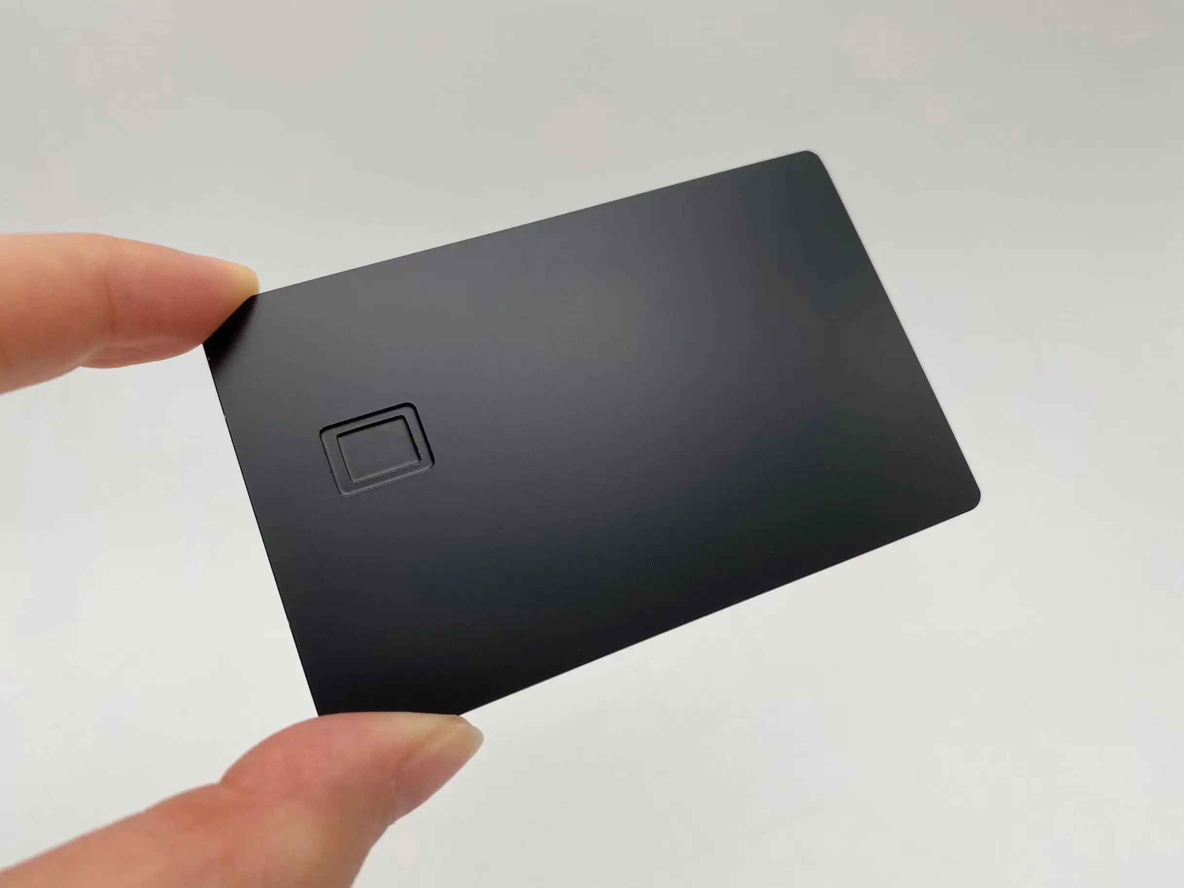 Customized Credit card chip metal laser engraving metal card blank metal business cards luxury