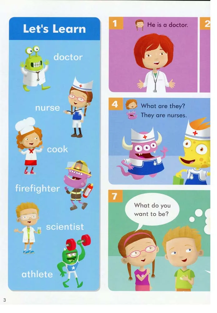 Super me English student book with the game for learning english with fun