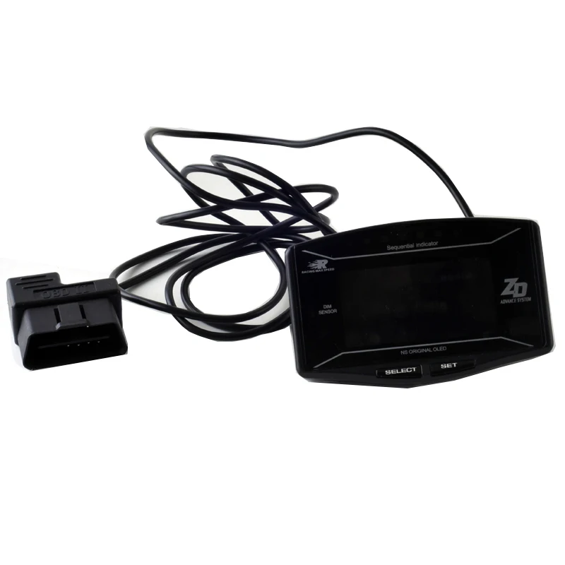  Улучшенный OBD2 Defi стиль ссылка ZD 10 в 1 автоматический датчик DF09705 спортивный пакет цифровой тахометр полный комплект BF CR C2 метр с