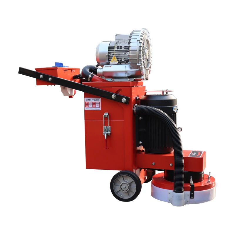 High Efficiency Road Use Concrete Floor Grinding Machine Electric Engine For Construction