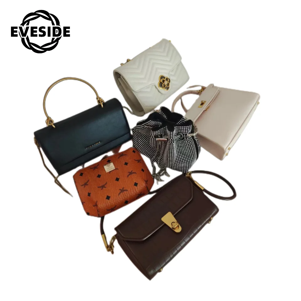 Mixed designer korea used branded bags bales school bags man branded mix ladies bundle