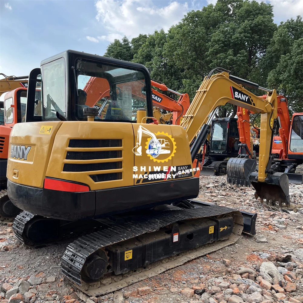 Second hand sany excavator sy60c mini digger ready to ship, sy60c sany sy60c pro sy55c pro sy95 sy95c-9 at the lowest price