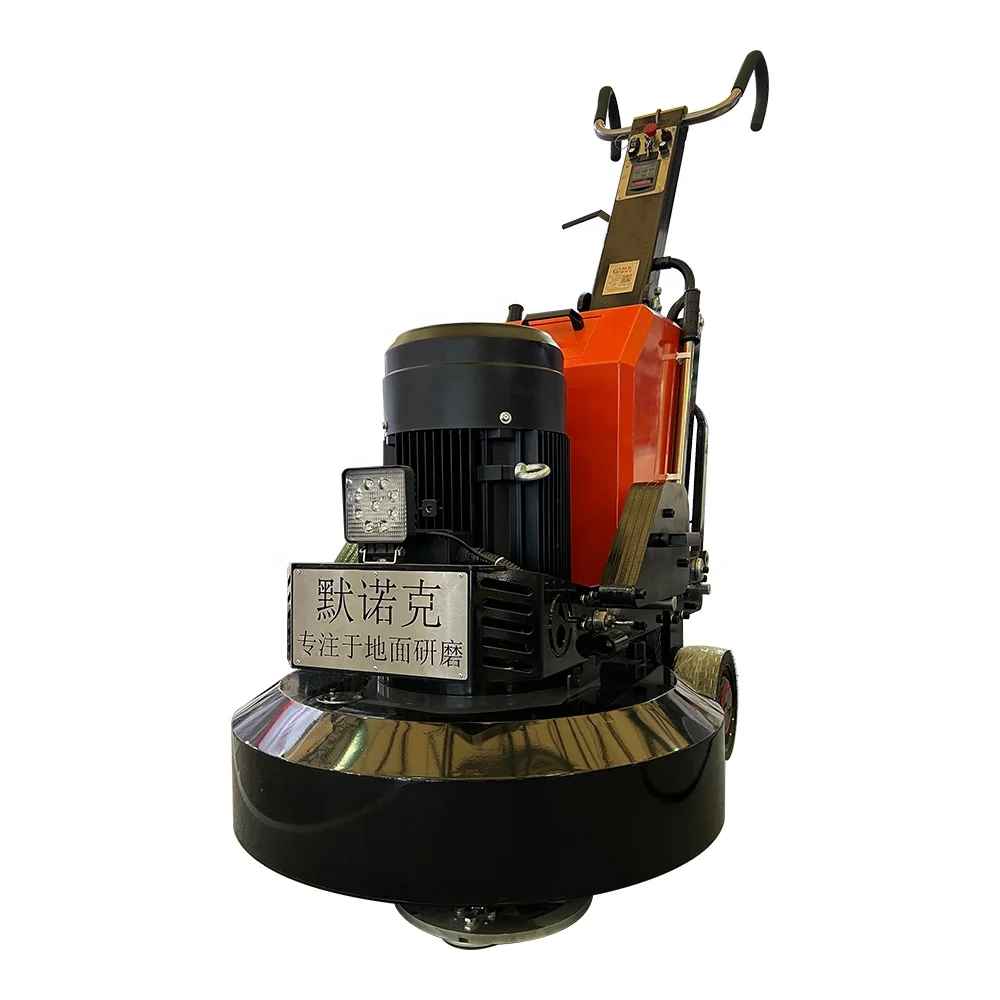 Red Color 12 Heads Epoxy Terrazzo Marble Concrete Floor Self-propelled Grinder Planetary Floor Grinding Machine