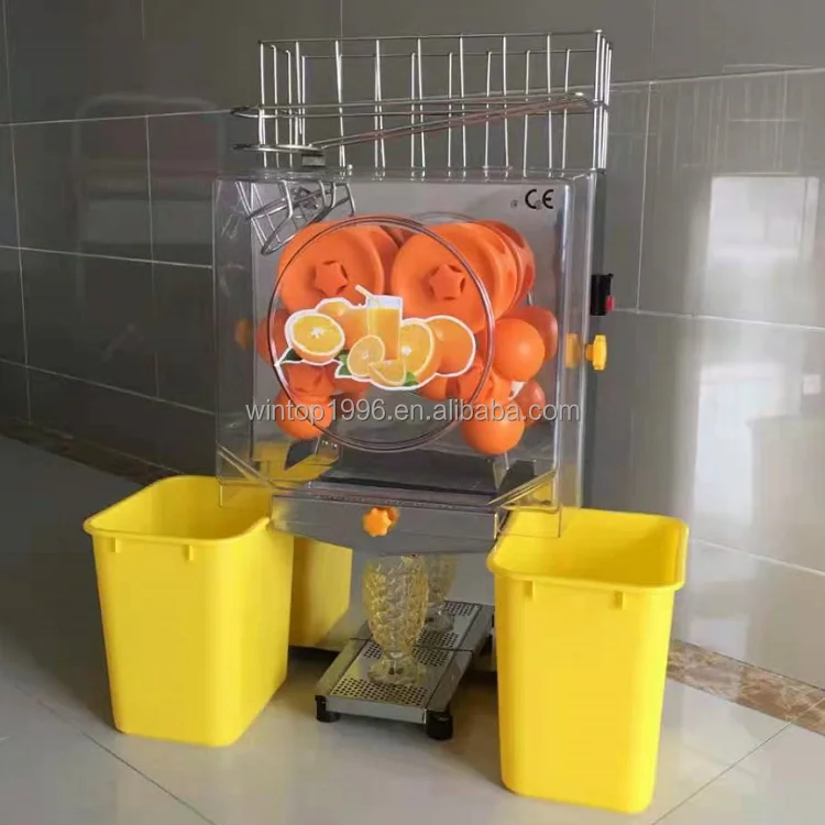 Commercial fully automatic pomegranate juice squeezing machine Fresh orange juicer Supply voltage 110V in the U.S.