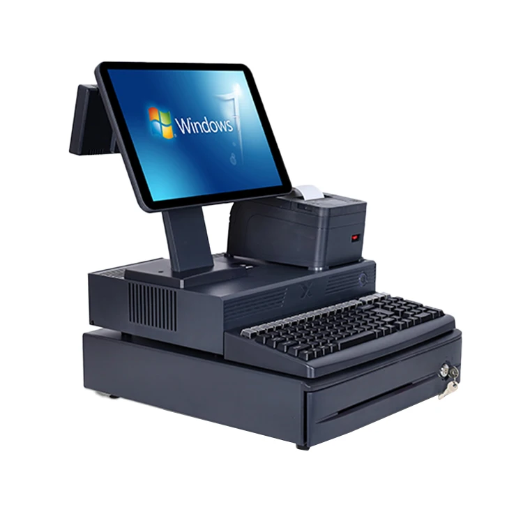 Китайский производитель Pos система 15 дюймов кассовый аппарат все в одном для ресторана