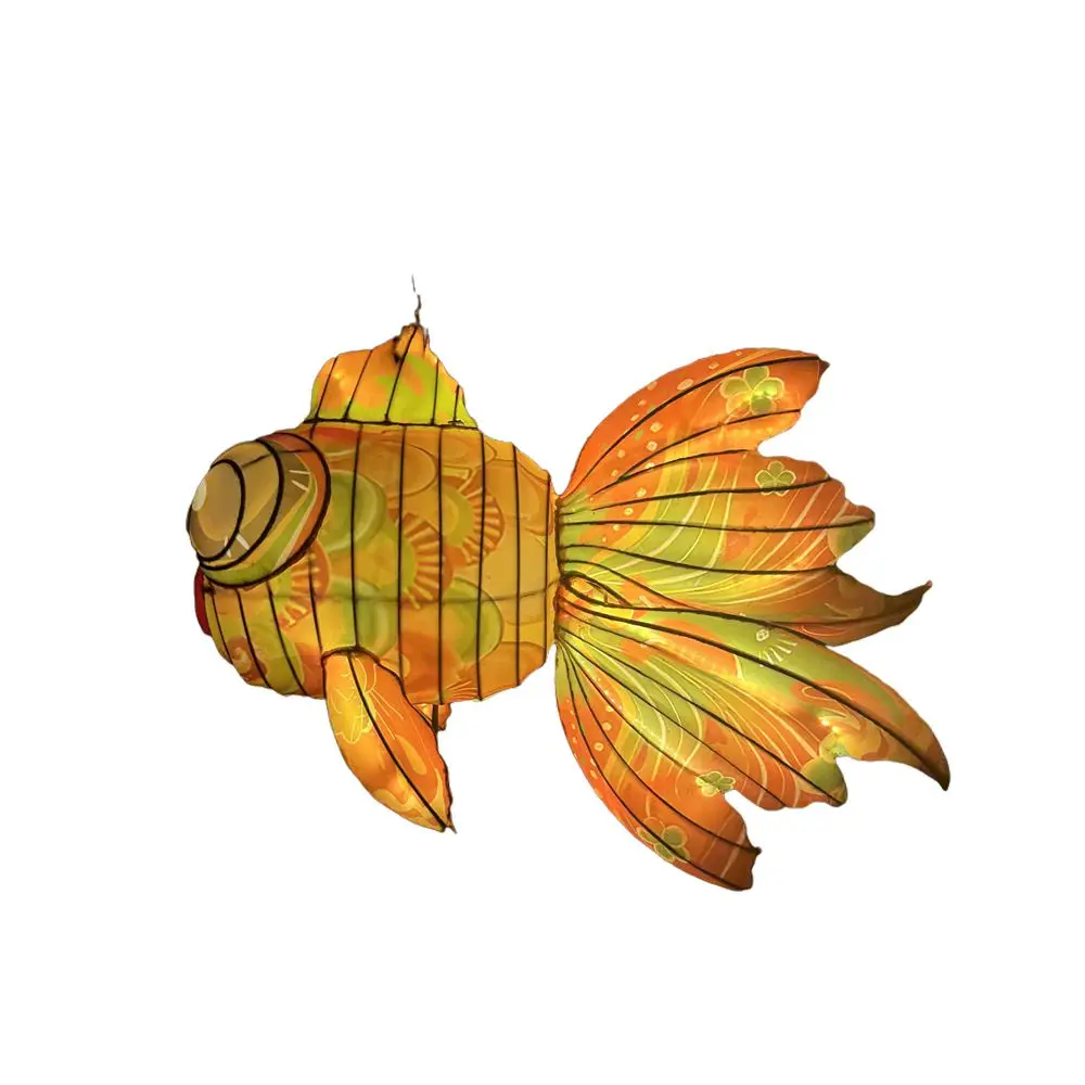 Quality Choice Full  Poetic Charming Full Creativity Bright Eye Catching Fish Lamp