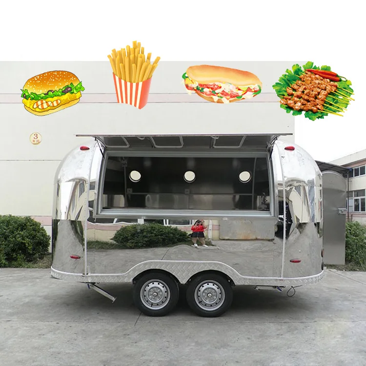  Food concession trailer for sale mobile fast food truck Mobile Airstream Trailer