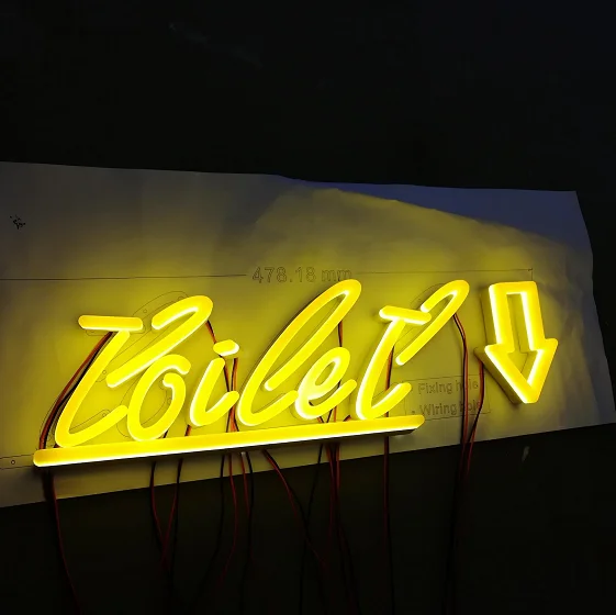 Wholesale LED Neon  Letters Neon Sign Light Lamp 3D Neon Letter for Advertising