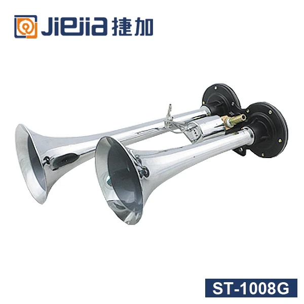 The green of two pipe air horn