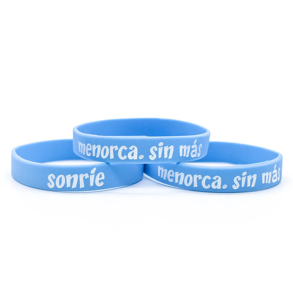 Hot Selling Eco-Friendly No Minimum Cheap Advertising Gifts Custom Logo Silicone Bracelet Wrist Band
