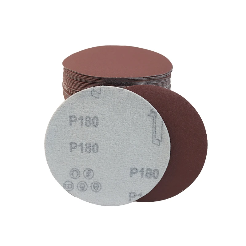 Шлифовальный диск 125 мм 5 дюймов P80 #-P320 # зернистость дисковая наждачная бумага из оксида алюминия