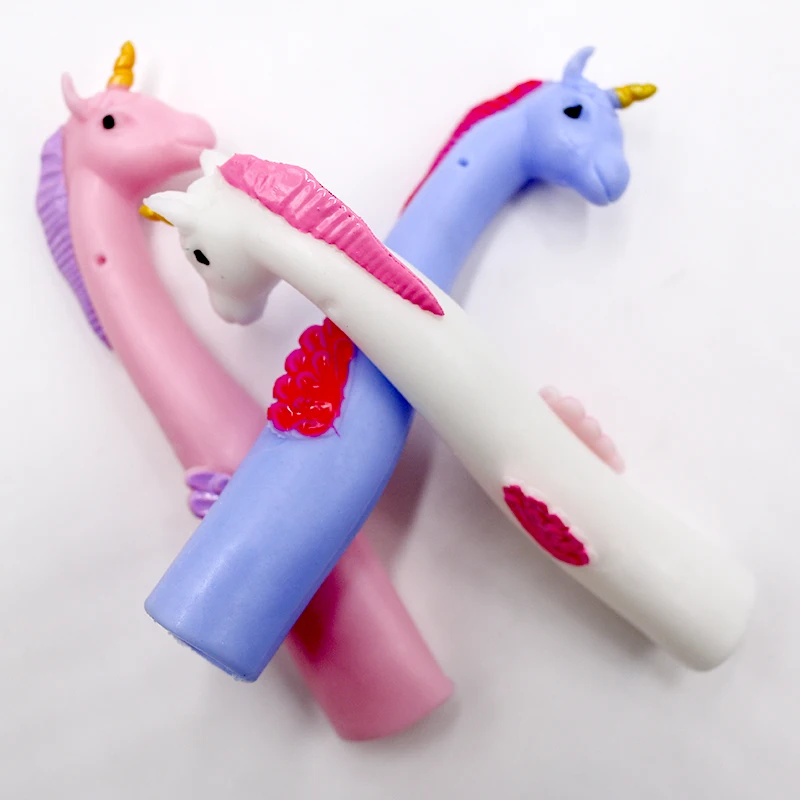 Superstar New Arrival TPR  Eco-Friendly Animal Unicorn Finger Toy Puppet Cute Cartoon Toy Soft Toy for Kids