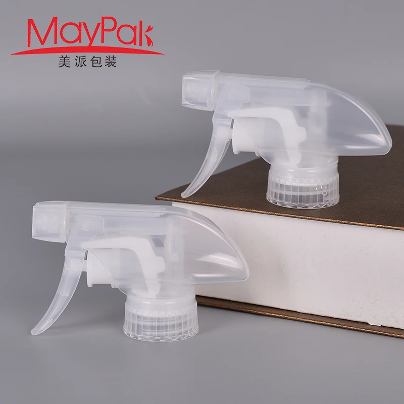 Quick shipping 28/400 Transparent Hand Clean All Plastic Trigger Sprayer