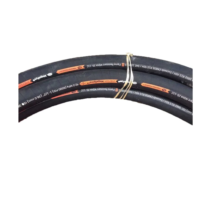 High Quality  SAE R2 steel wire braid hydraulic rubber hoses 2SN