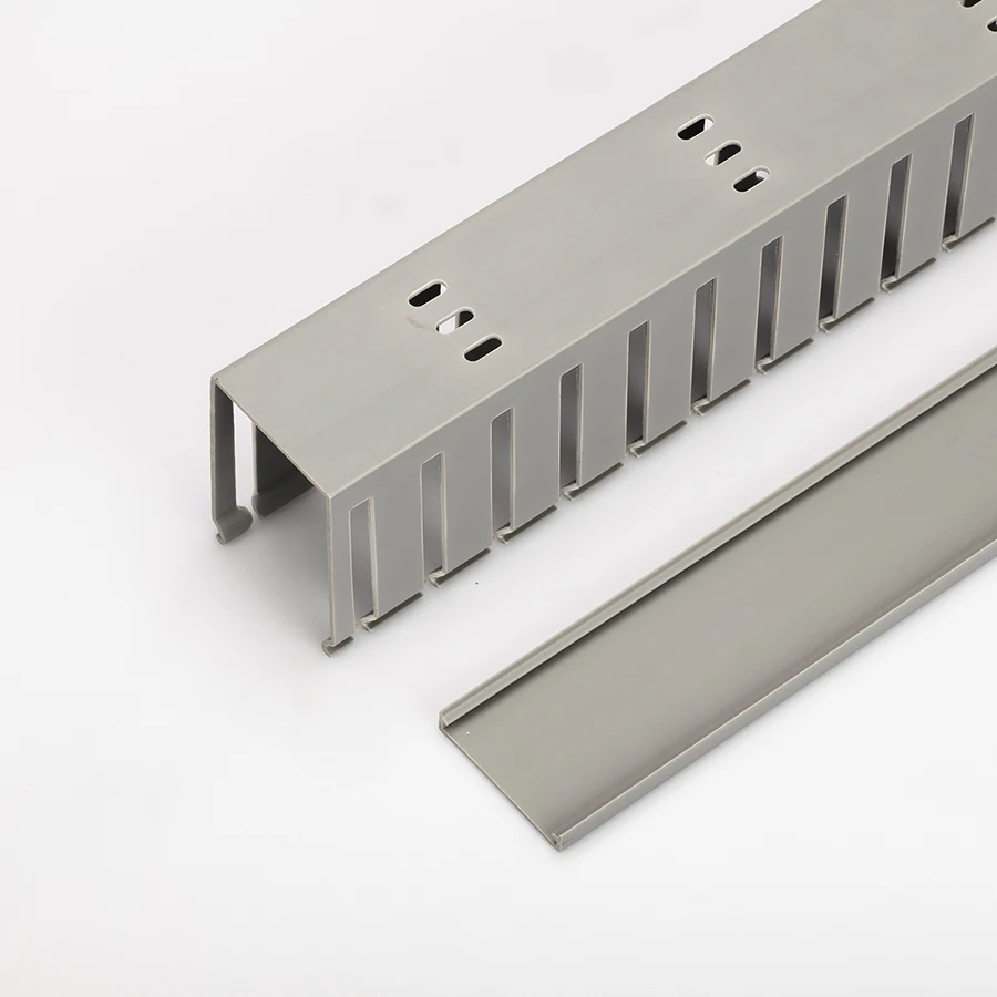 Factory Wholesale Plastic Wire Duct PVC Cable Tray Trunking Electrical Accessories