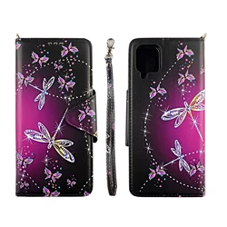 Wholesale Customizable Leather Water Phone Case Detachable Car Bag Flip Mobile Cover For Samsung Galaxy A03 Core A04s A02 A01