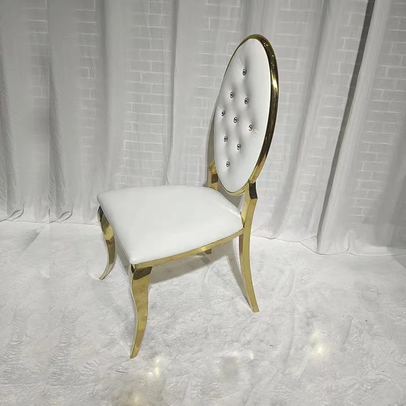 News model Golden customer nail chair gold stainless manicure chair for nail salon CB-C501