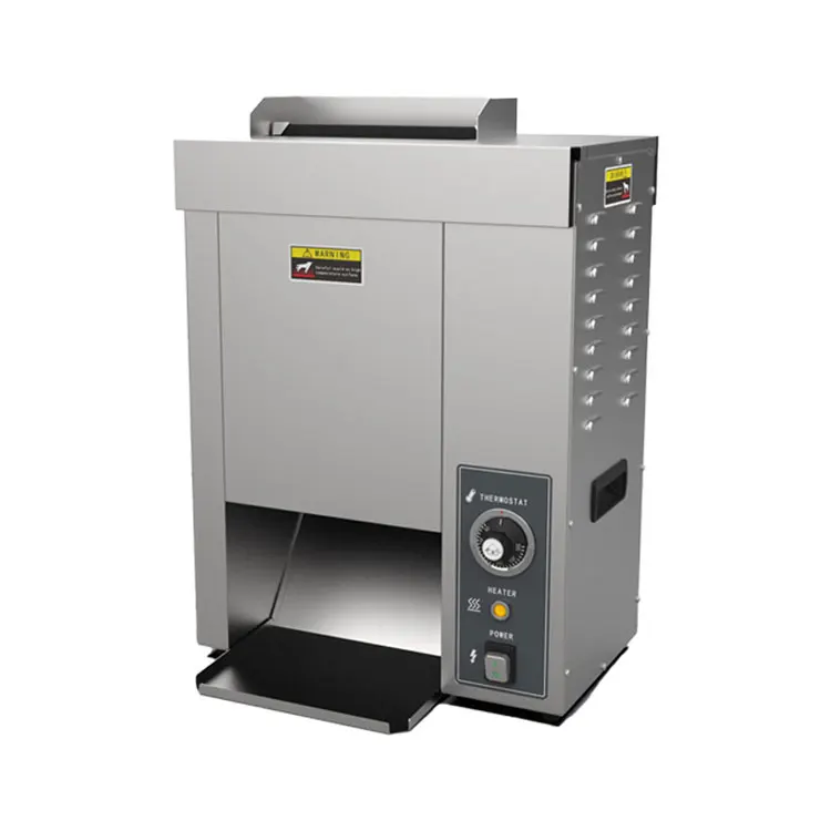 SHM11 High Efficient Hamburger Bun Toaster Food Grade Stainless Steel Burger Bread Toaster Machine Hamburger Machine