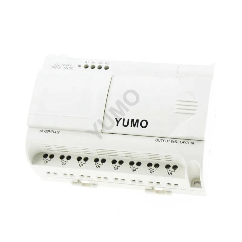 ЮМО PLC AF-20MR-D2 источник питания постоянного тока 12 точек касания вход (аналоговый) 8 баллов релейный выход мини Кондиционер plc контроллер