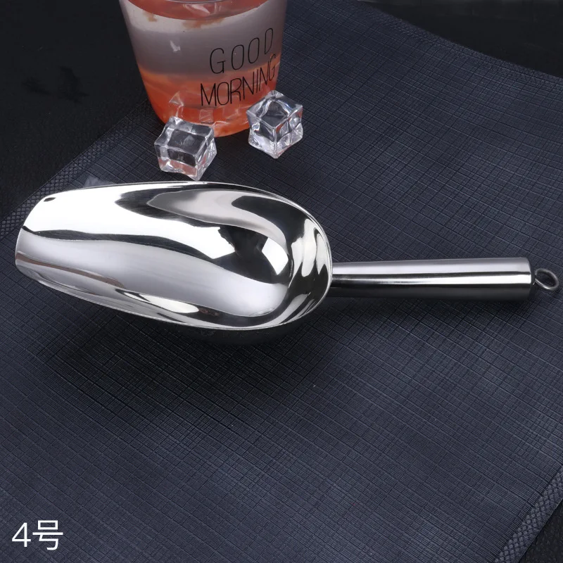 Stainless Steel Multipurpose food Scoop Shovel Metal Scoop/Ice Shovel In Different Sizes