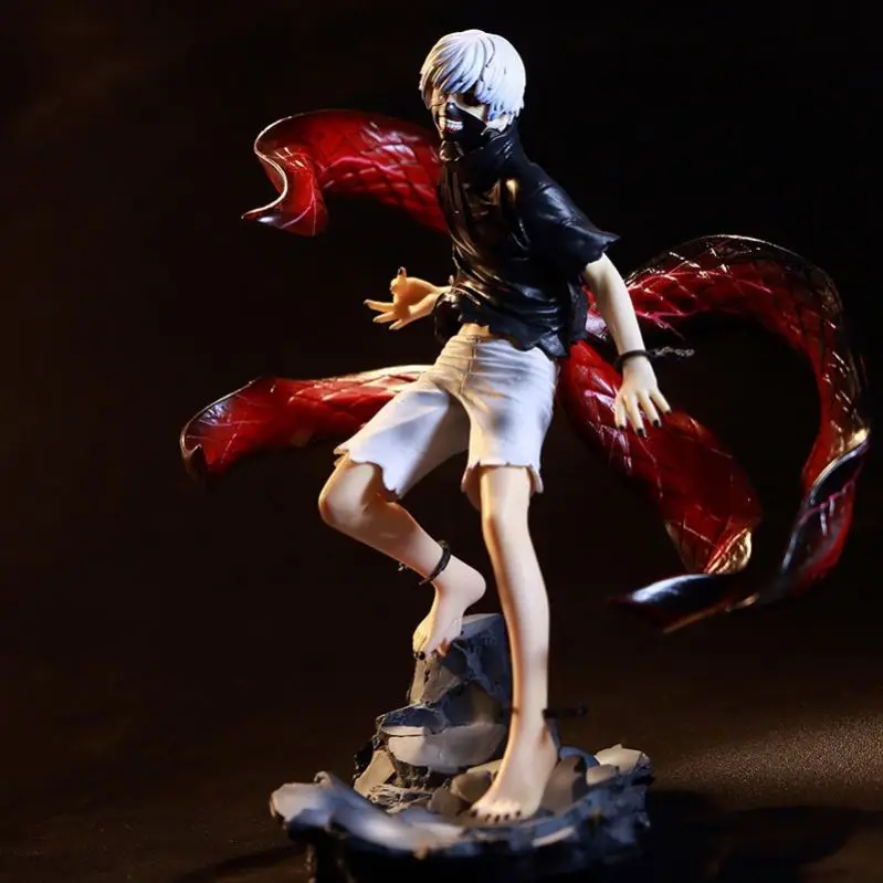 Japanese Cartoon Anime Tokyo Ghoul  Ken Kaneki Action Figures