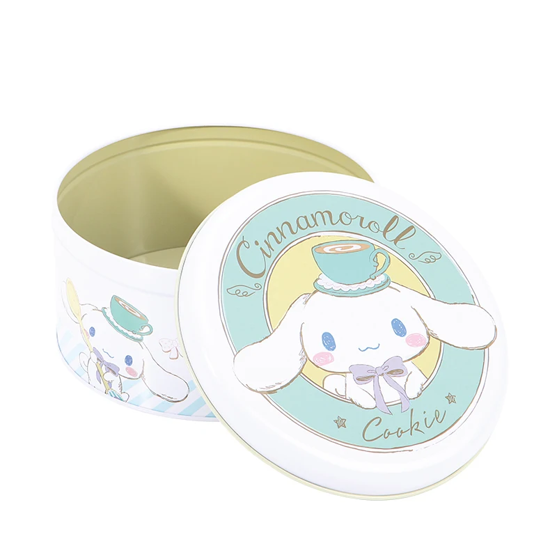 CHEFMADE Premium Tinplate 6.7inch Round Special Occasion and Holiday Gift Baking Cake Containers Cookie Tins With Lids