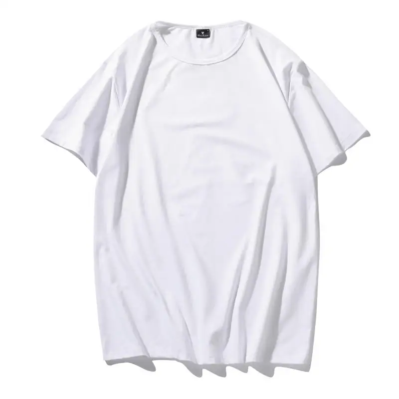 Custom Women Casual T Shirt 100% Premium Pure Cotton Oversize White T-Shirt For Men