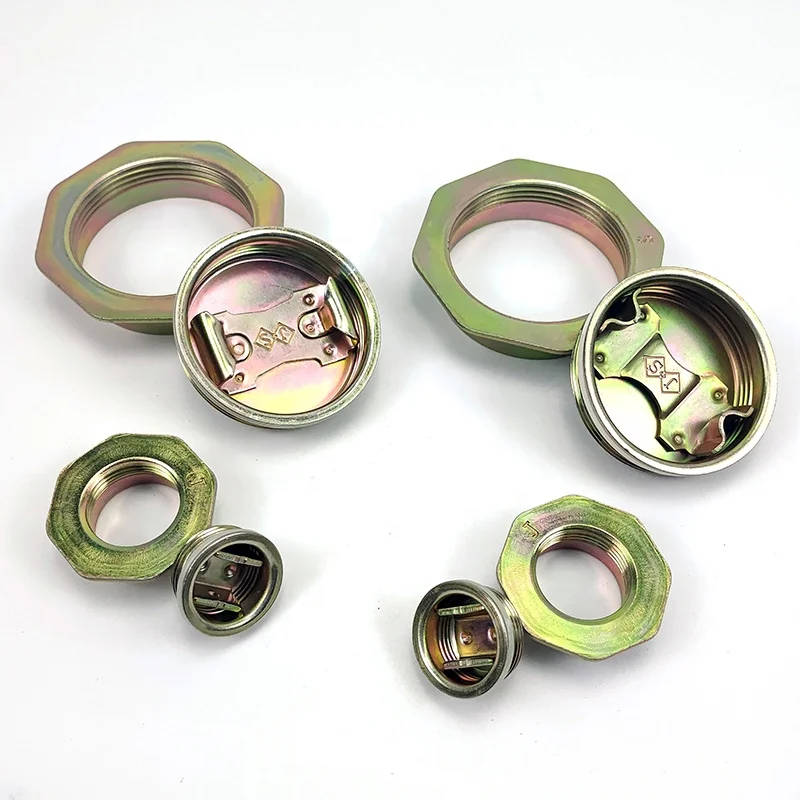 Top Quality 200L Drum Metal Drum Flange Bung Plug Screw Closure Cover Lid Steel Zinc Galvanized Plated