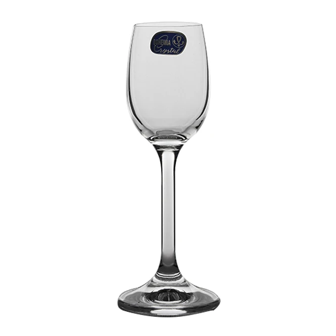 Natural Luxury Crystal Looking Glassware Cups For Home And Bar Form Czech Republic