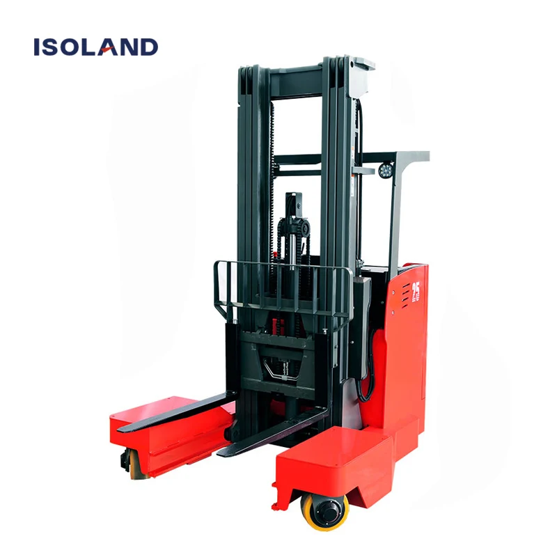 Isoland Multi Directional Multi-directional Forklift Capacity 1.5ton 2.5ton Narrow Aisle Side Loader Reach Truck