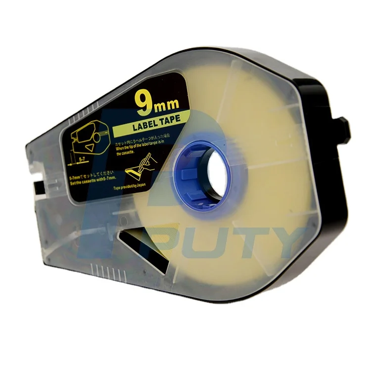 PT-1109Y (Д х Ш х В) совместимая лента желтый пустой кассеты для силовой кабель для принтера