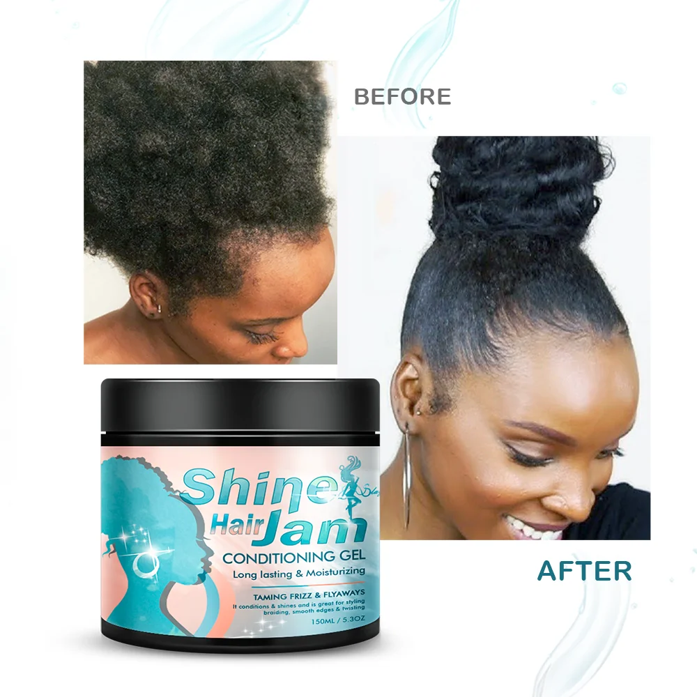 Гель для укладки волос без жирных и липких краев дополнительной фиксации с гладкими краями