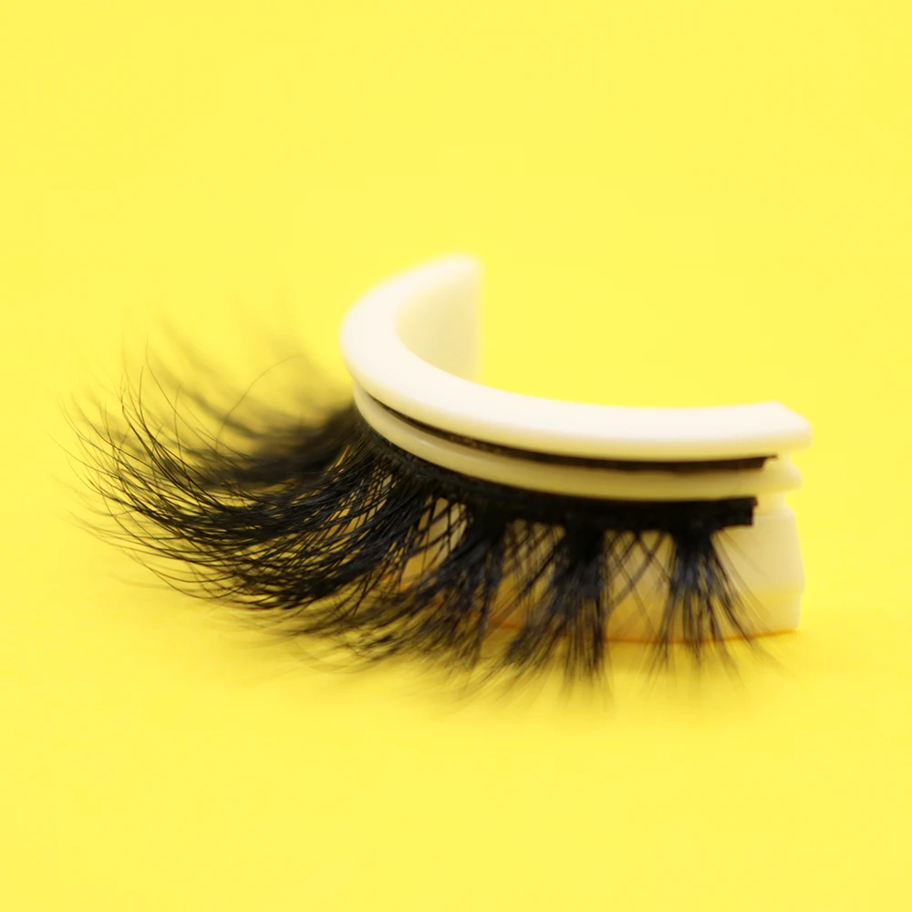 Wholesale 3D Reusable Self-adhesive Fake Silk Eyelashes Private Label Water Adhesive Eye Lash Without Glue Products