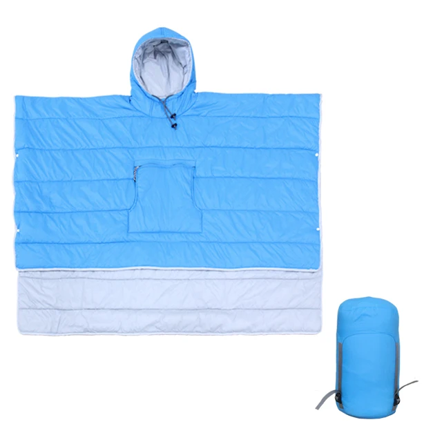 Factory Wholesale Outdoor Waterproof 4 Season Emergency Nylon Camping Poncho Cloak For Hiking