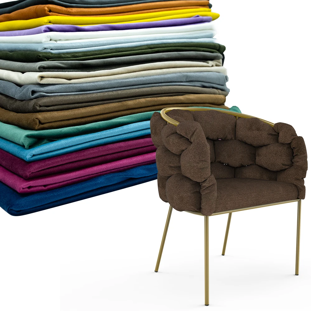 plush Holland black velvet couch sofa covers fabric for curtain chair Fast delivery upholstery soft width 150cm Anti Pill