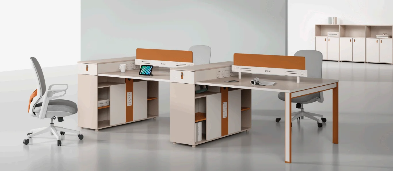 Luxury Office Furniture Full Set With Workstation Desk From Guangzhou