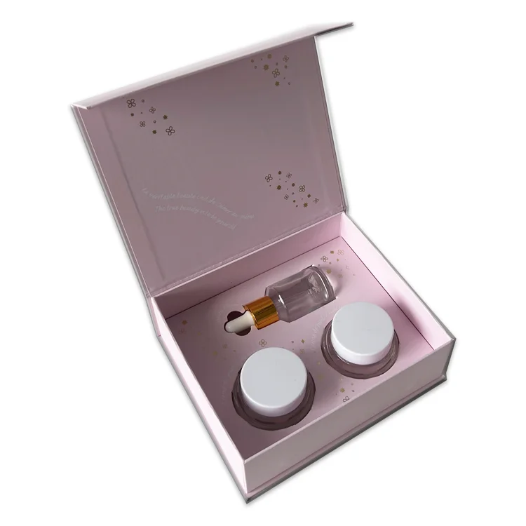 Cardboard Flip top gift box magnetic closure packaging box