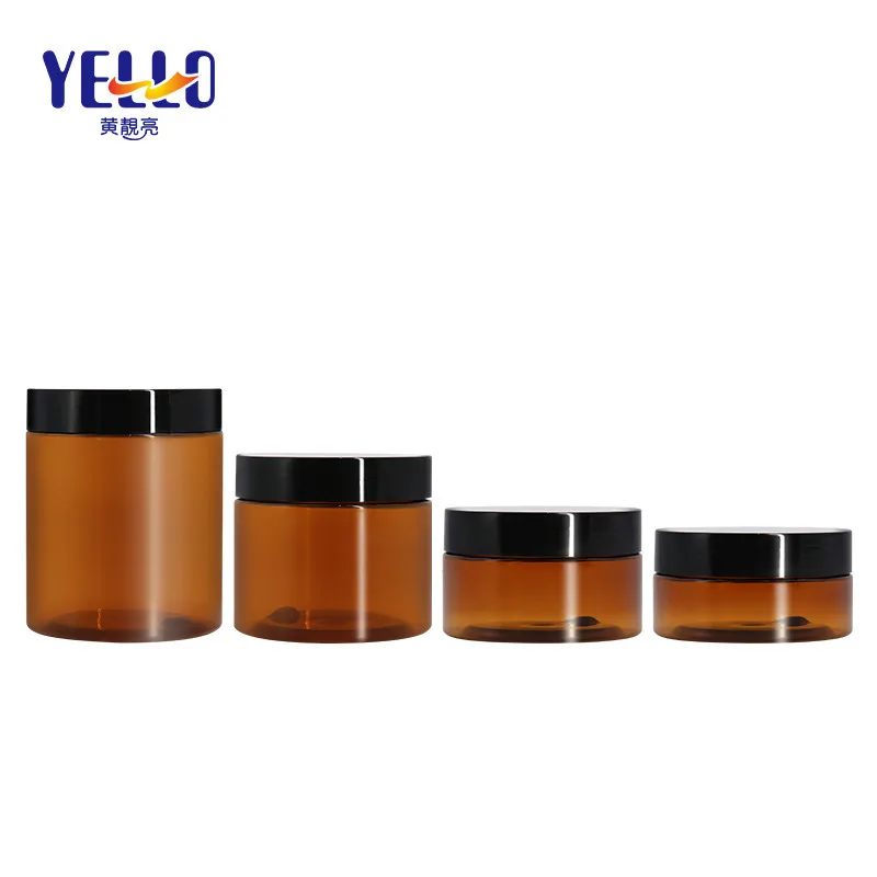 Wide Jars Plastic For Face Cream With Lids Plastic Cosmetic Cream Jar