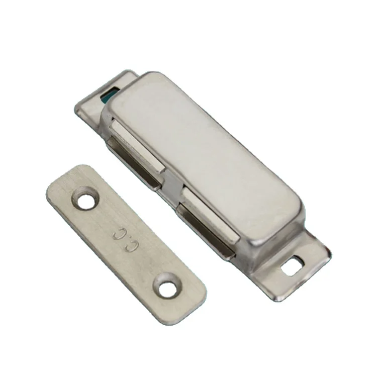 SK5-021-A/B/C Polished Stainless Steel 304 Magnet Door Latches Distribution Panel Catch for Lift Packed in Box or Bag