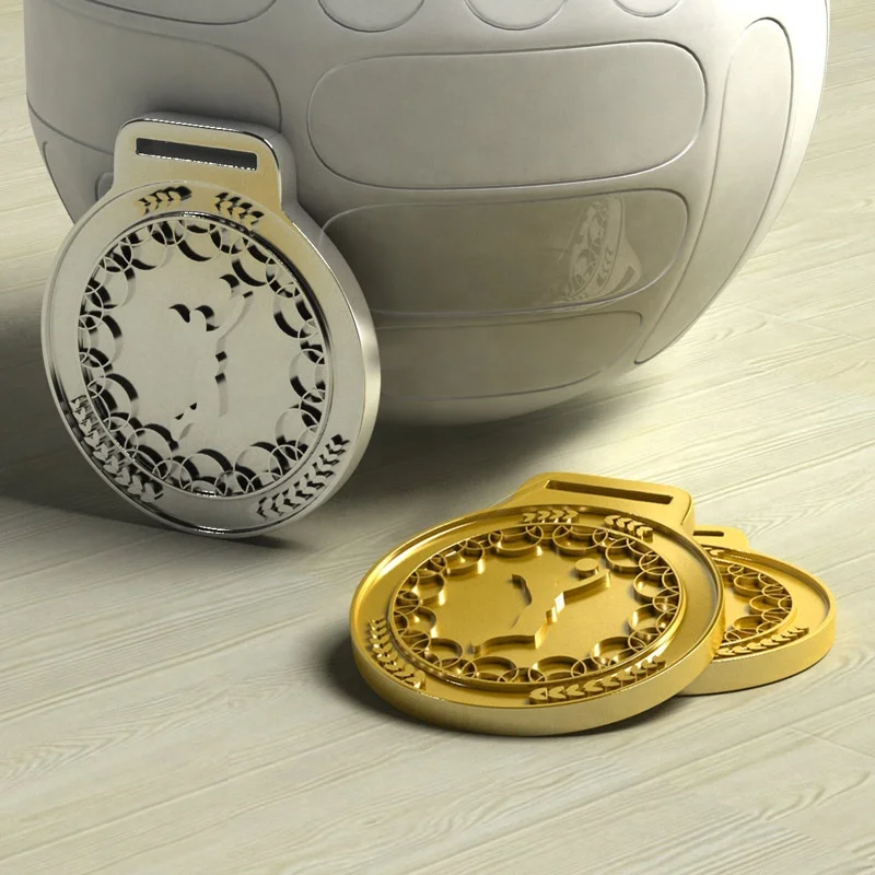 Wholesale Cheap Design Your Own Blank 3d Gold Award Customized Metal Sport Medal