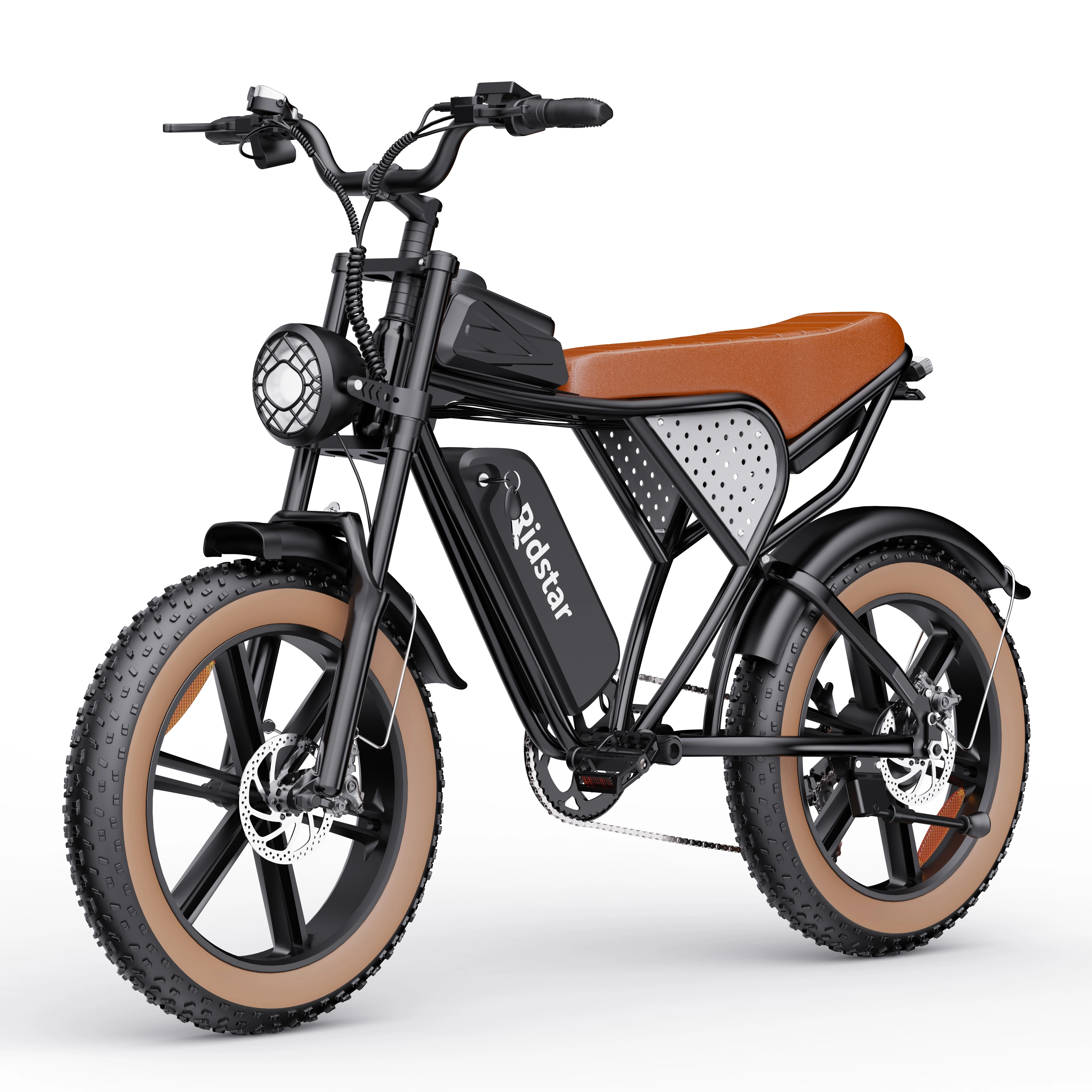 Electric Moped Tube 1000W Electric Moped Adults 15ah Battery Long Range Pedal-assisted Electric Bicycle Rear Hub Motor Adult 48V