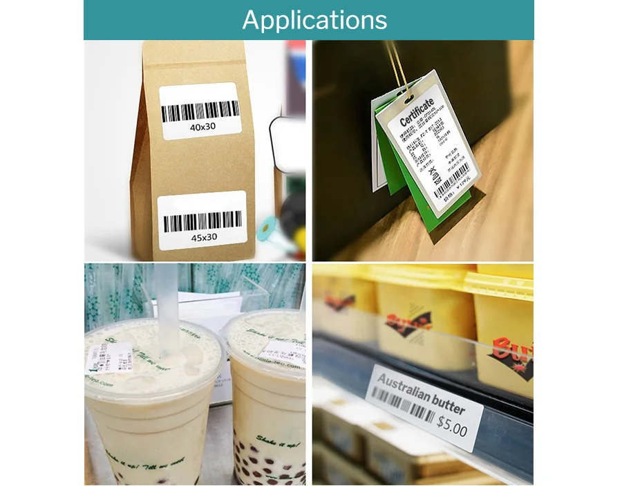 2inch 58mm desktop thermal barcode printer mini label sticker shipping printer XP-243B