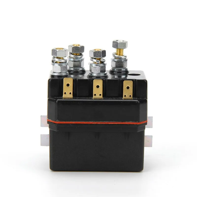 Новый реле лебедки Реверсивный 12V 24V 4 клеммы Лебедка электромагнитный с накатанной головкой для грузовика ATV UTV транспортных средств capstain