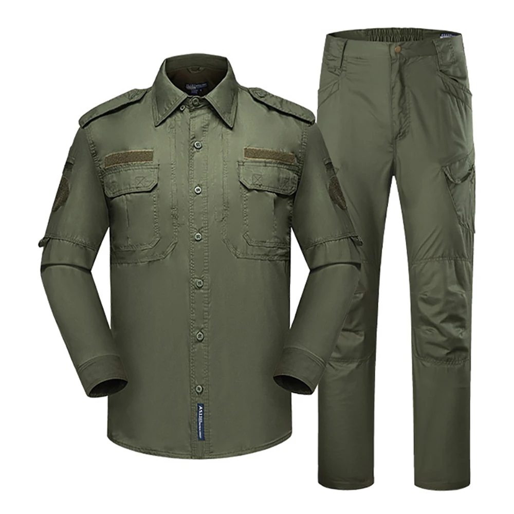 Wholesale Custom Camouflage Black Uniform Tactic Combat Outdoor Activities IX7 Tactical Uniform
