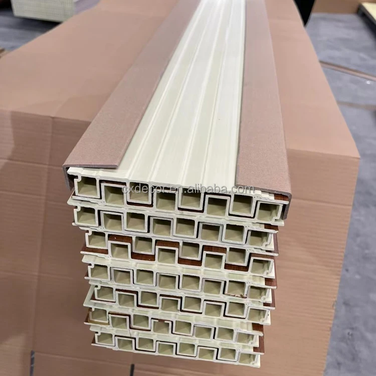 Reasonable price interior wood wall cladding panels/boards sound absorbing wpc wood plank panel ceiling wallpanels