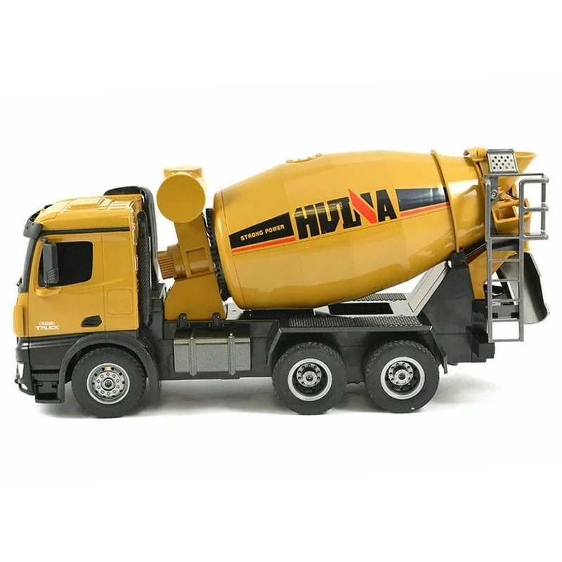 HUINA 1574 1:14 RC Truck Tractor Engineering Car 2.4GHz Remote Control Car 10CH RC Mixer Trucks Toys Boys Gifts