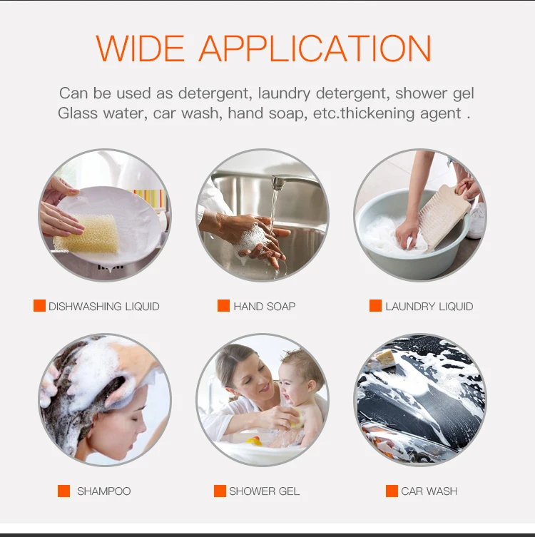 laundry fluid Shampoo Liquid detergent raw Material 6503 thickening powder